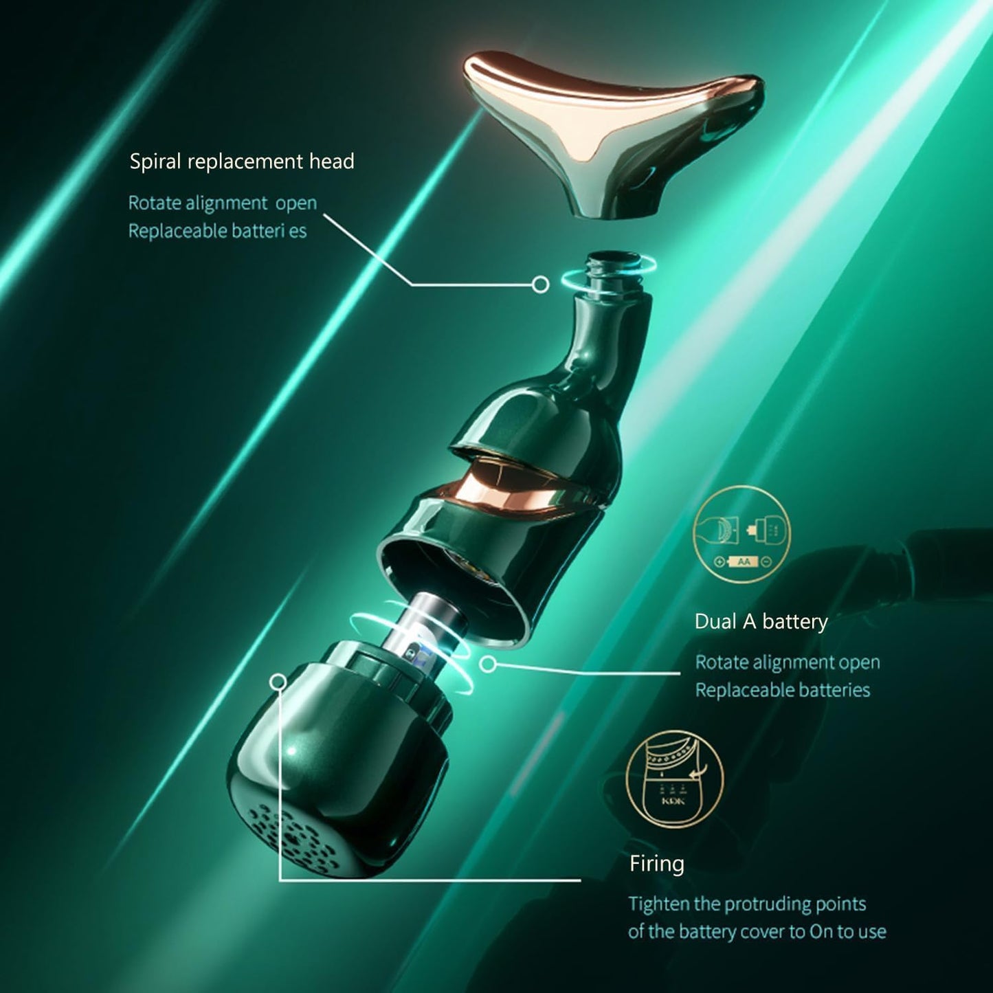 Anti-Wrinkles Face, Neck and Eyes Massager