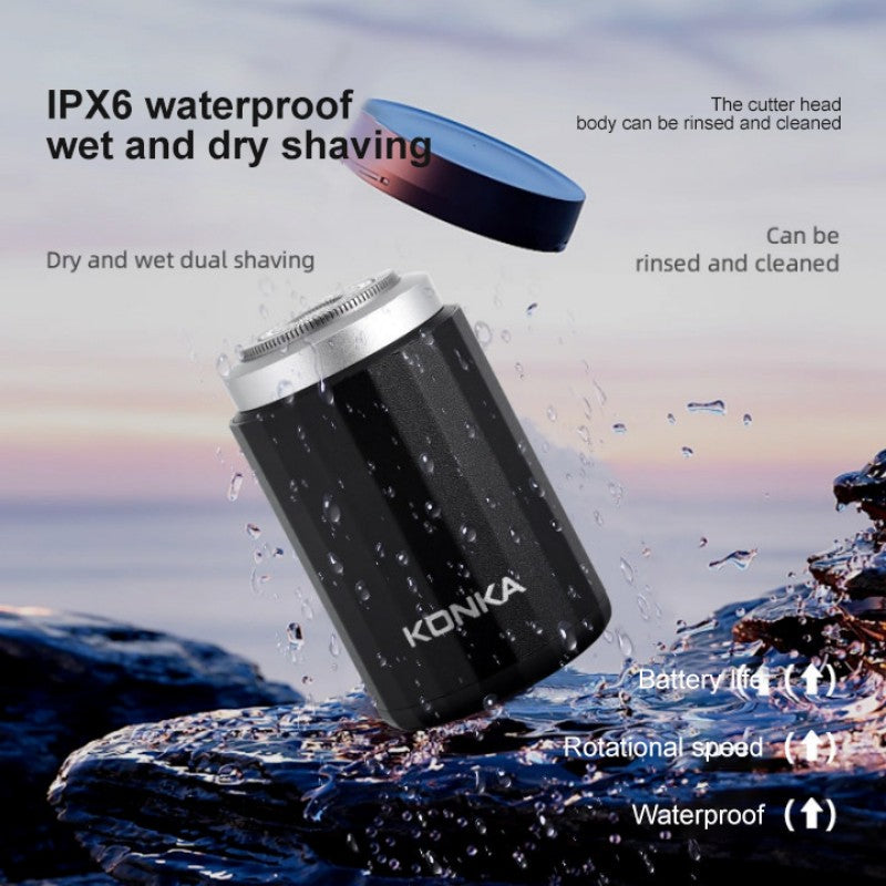Ultra-Portable Electric Shaver