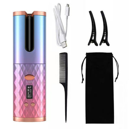 Cordless Automatic Curling Iron