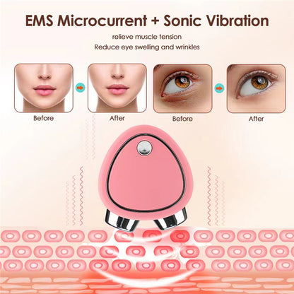 The Heart-Shaped Microcurrent Facial Device