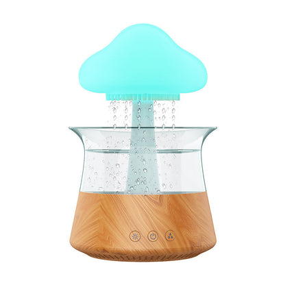 Wood Grain Humidifier, Aroma Diffuser & Ambient Nightlight ! Breathe, Relax, and Rejuvenate in Style! - BONSENI LTD