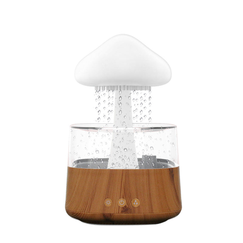 Wood Grain Humidifier, Aroma Diffuser & Ambient Nightlight ! Breathe, Relax, and Rejuvenate in Style! - BONSENI LTD
