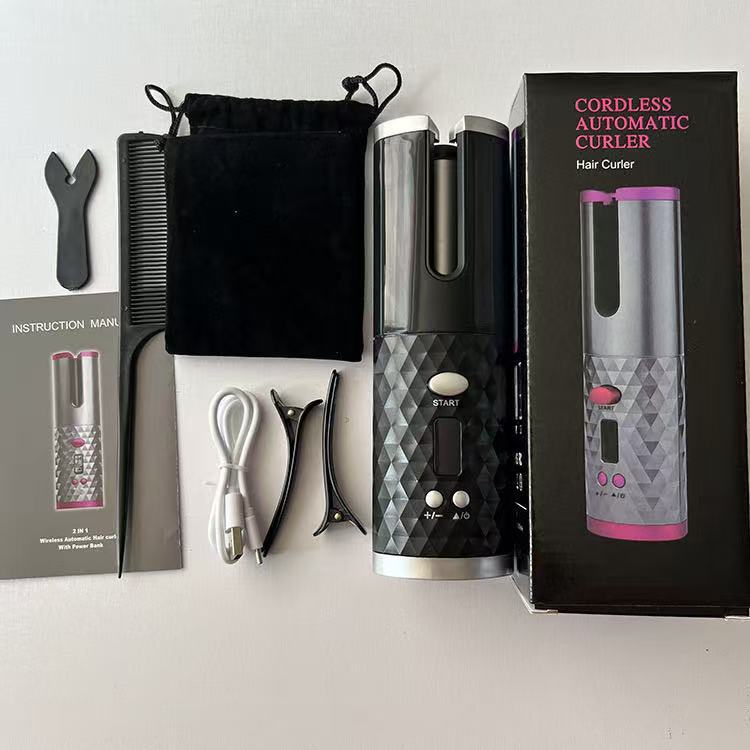 Cordless Automatic Curling Iron