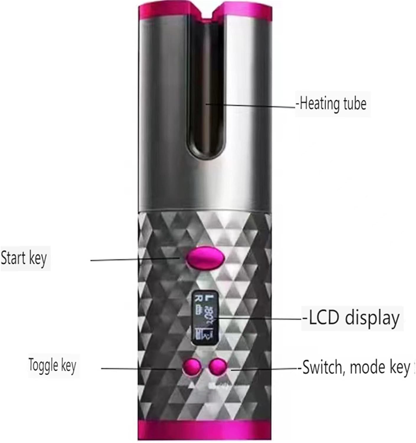 Cordless Automatic Curling Iron
