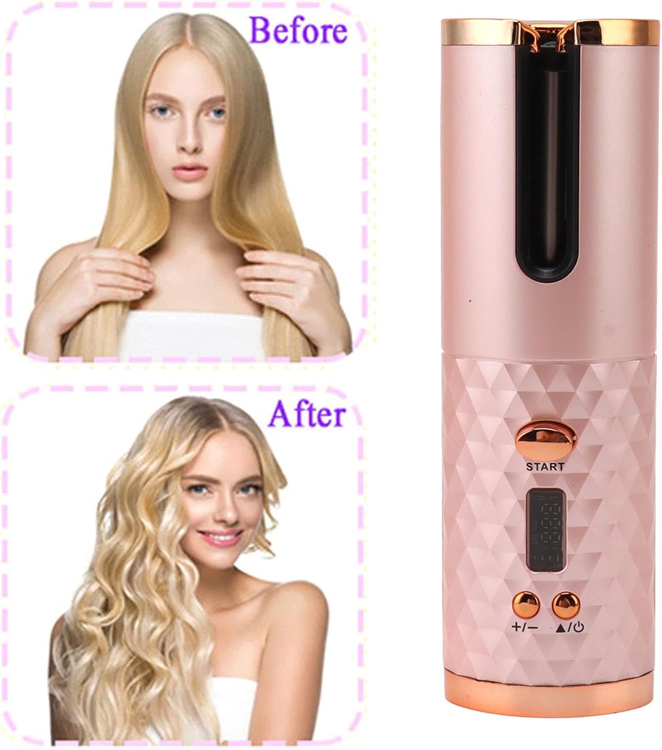 Cordless Automatic Curling Iron