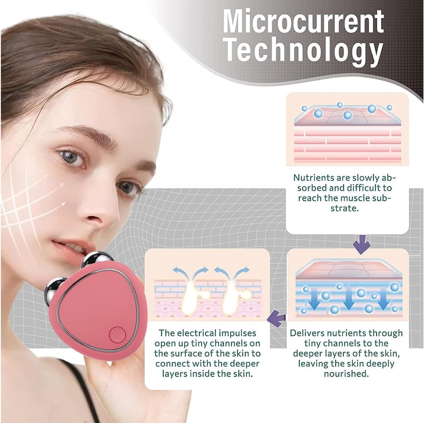 The Heart-Shaped Microcurrent Facial Device