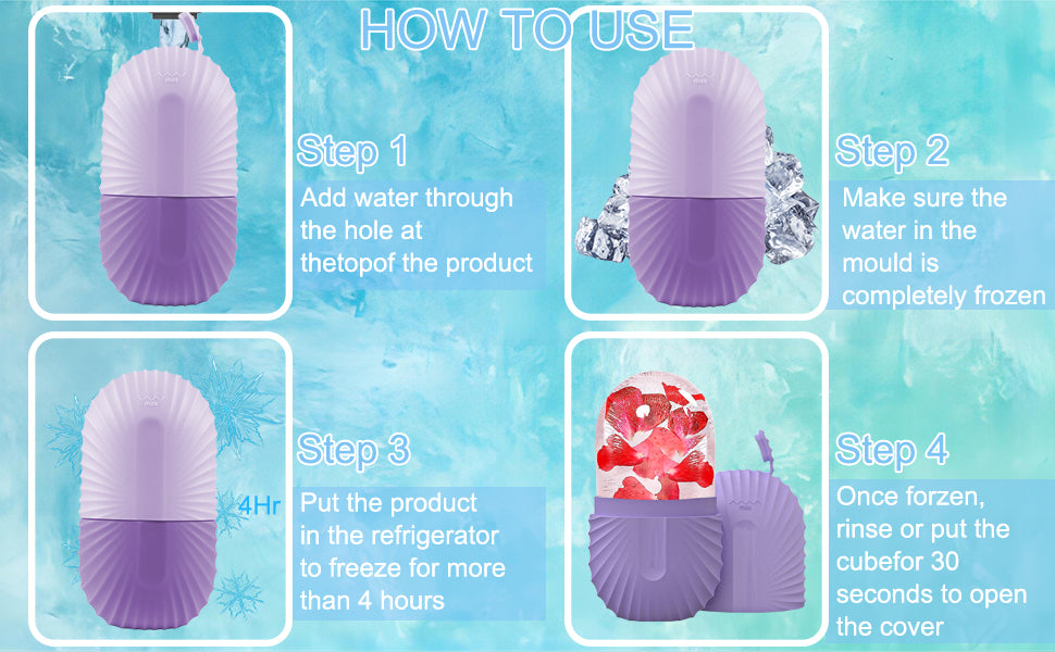 Facial Silicone Ice Roller