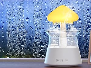 Wood Grain Humidifier, Aroma Diffuser & Ambient Nightlight ! Breathe, Relax, and Rejuvenate in Style! - BONSENI LTD