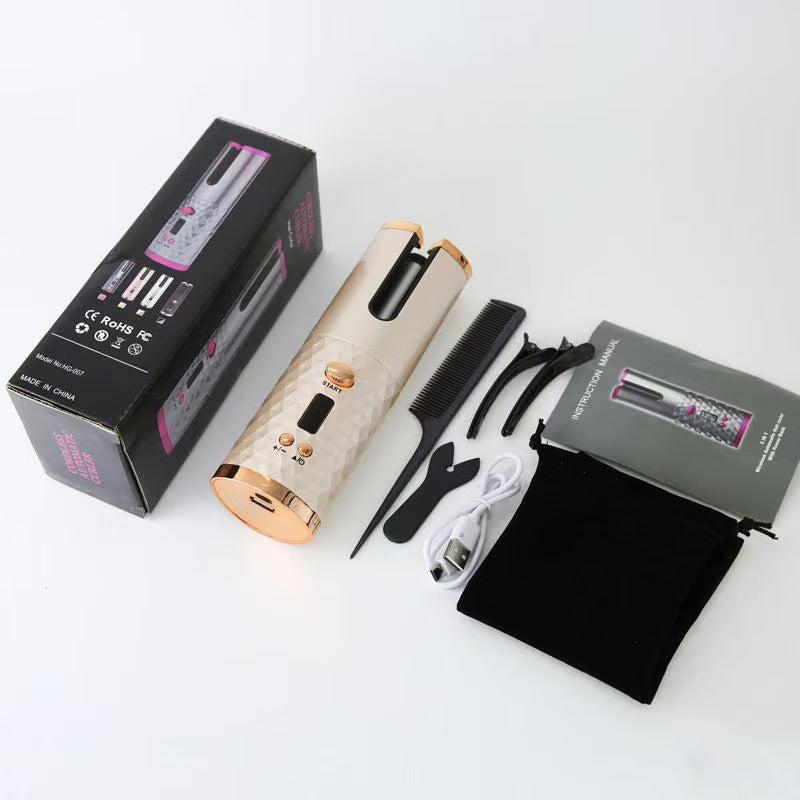 Cordless Automatic Curling Iron