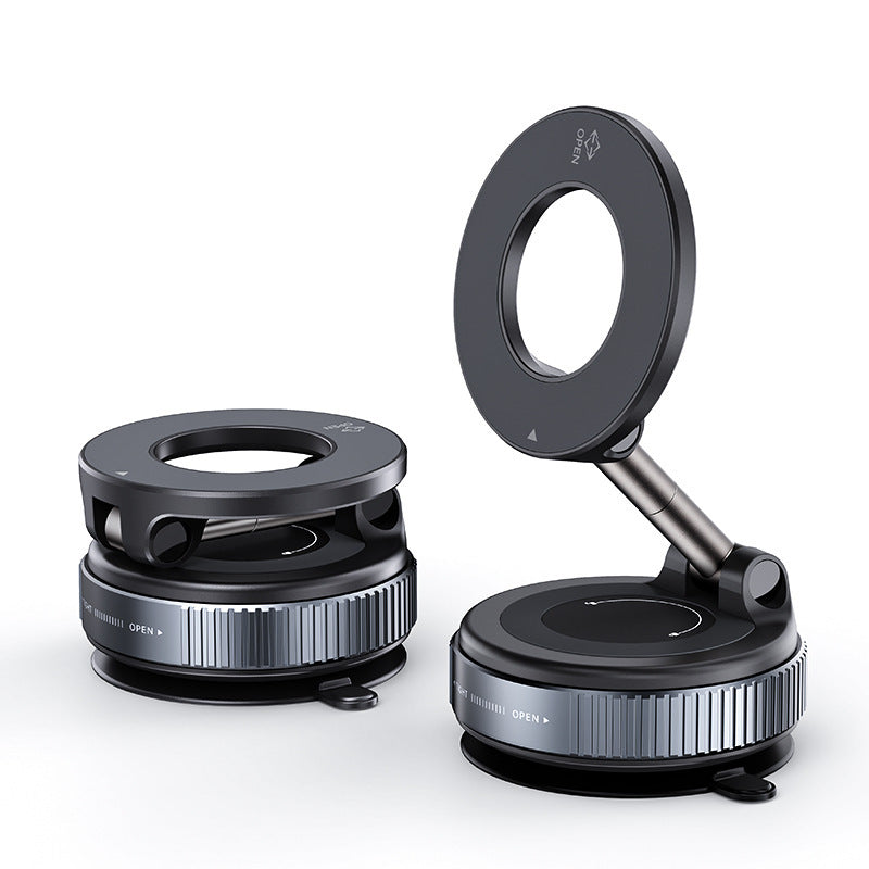 Vacuum Magnetic Car Phone Holder