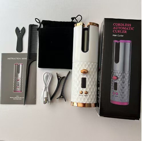 Cordless Automatic Curling Iron