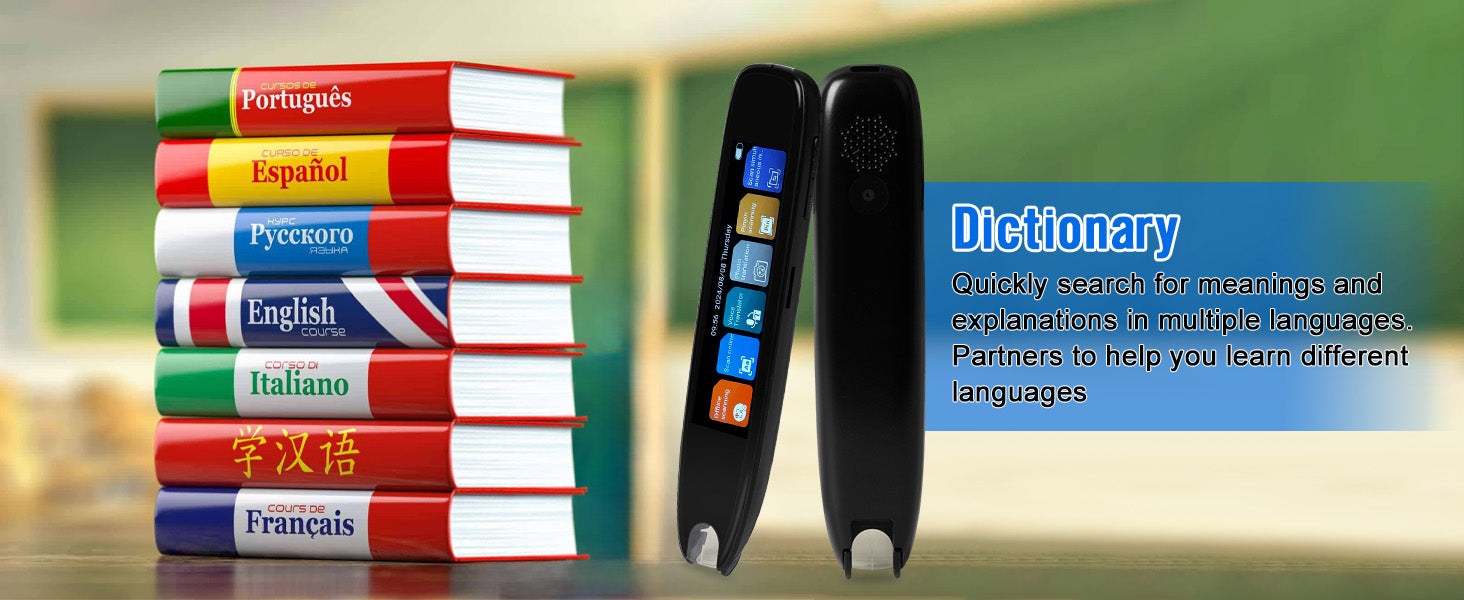 Translate 142 Languages Instantly ,  Scanning ,Voice Translation in One Smart Pen - BONSENI LTD