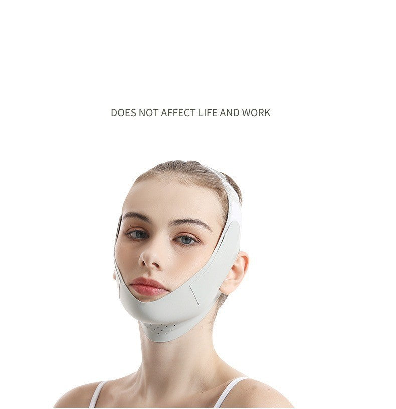 Youthful Look with the V-Lift Rose Face Band