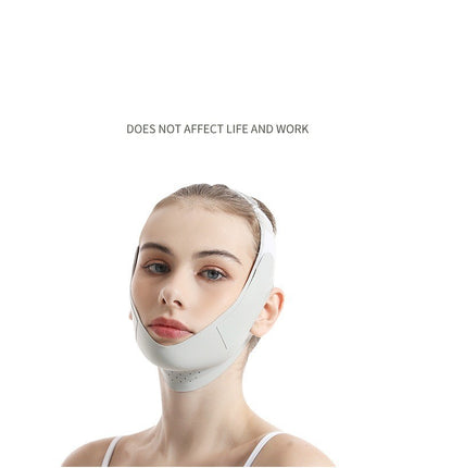Youthful Look with the V-Lift Rose Face Band